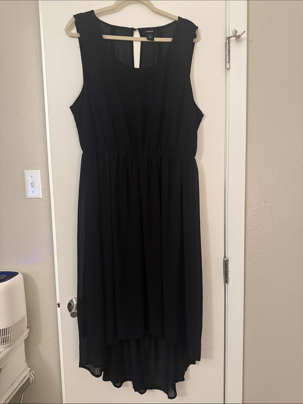 torrid Black Sleeveless High-Low Dress